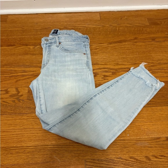 GAP Women’s Light Blue Curvy True Skinny Jeans Size 29 - Picture 1 of 5